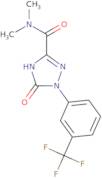 N,N-Dimethyl-5-oxo-1-[3-(trifluoromethyl)phenyl]-4H-1,2,4-triazole-3-carboxamide