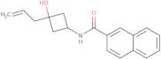 7-[2-(4-tert.-Butylphenoxy)ethylamino]-2-(methylthio)thiazolo[4,5-d]pyrimidine
