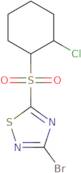 3-Bromo-5-(2-chlorocyclohexylsulfonyl)-1,2,4-thiadiazole