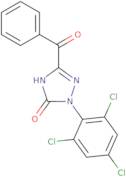 5-Benzoyl-2-(2,4,6-trichlorophenyl)-1,2-dihydro-3H-1,2,4-triazol-3-one
