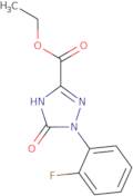 Ethyl 1-(2-fluorophenyl)-5-oxo-2,5-dihydro-1H-1,2,4-triazole-3-carboxylate