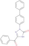 2-([1,1'-Biphenyl]-4-yl)-5-benzoyl-1H-1,2,4-triazol-3(2H)-one