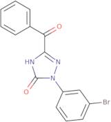 5-Benzoyl-2-(3-bromophenyl)-1H-1,2,4-triazol-3(2H)-one
