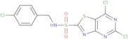 5,7-Dichloro-N-(4-chlorobenzyl)thiazolo[4,5-d]pyrimidine-2-sulfonamide