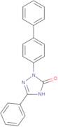 5-Phenyl-2-(4-phenylphenyl)-4H-1,2,4-triazol-3-one