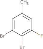 1,2-Dibromo-3-fluoro-5-methylbenzene