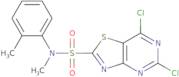 5,7-Dichloro-N-methyl-N-(o-tolyl)thiazolo[4,5-d]pyrimidine-2-sulfonamide