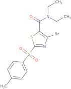 4-Bromo-N,N-diethyl-2-tosylthiazole-5-carboxamide