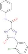 1-(2-Chlorophenyl)-5-oxo-N-phenyl-2,5-dihydro-1H-1,2,4-triazole-3-carboxamide