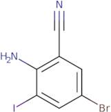 2-Amino-5-bromo-3-iodo-benzonitrile