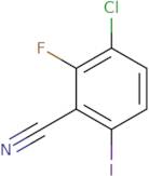 3-Chloro-2-fluoro-6-iodobenzonitrile