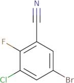3-Bromo-5-chloro-6-fluorobenzonitrile