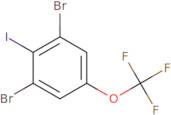 2,6-Dibromo-4-(trifluoromethoxy)iodobenzene