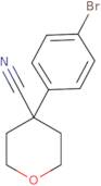 4-(4-Bromophenyl)oxane-4-carbonitrile