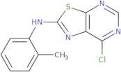7-Chloro-n-o-tolylthiazolo[5,4-d]pyrimidin-2-amine