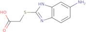 2-((5-Amino-1H-benzo[D]imidazol-2-yl)thio)acetic acid