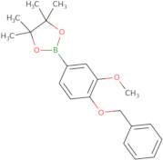 4-(Benzyloxy)-3-methoxyphenylboronic acid pinacol ester