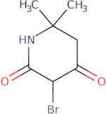3-Bromo-6,6-dimethylpiperidine-2,4-dione