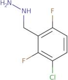 [(3-Chloro-2,6-difluorophenyl)methyl]hydrazine hydrochloride