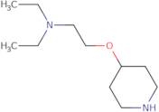 Diethyl[2-(piperidin-4-yloxy)ethyl]amine