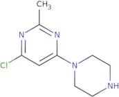 4-Chloro-2-methyl-6-(piperazin-1-yl)pyrimidine