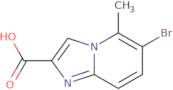 6-Bromo-5-methylimidazo[1,2-a]pyridine-2-carboxylic acid