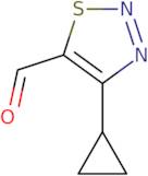 4-Cyclopropyl-1,2,3-thiadiazole-5-carbaldehyde