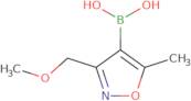 [3-(Methoxymethyl)-5-methyl-1,2-oxazol-4-yl]boronic acid
