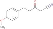 5-(4-Methoxyphenyl)-3-oxopentanenitrile