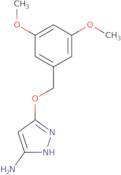 1H-Pyrazol-3-amine, 5-[(3,5-dimethoxyphenyl)methoxy]