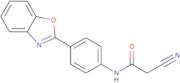 N-[4-(1,3-Benzoxazol-2-yl)phenyl]-2-cyanoacetamide