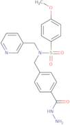 N-{[4-(Hydrazinecarbonyl)phenyl]methyl}-4-methoxy-N-(pyridin-3-ylmethyl)benzene-1-sulfonamide
