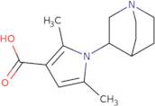 1-{1-Azabicyclo[2.2.2]octan-3-yl}-2,5-dimethyl-1H-pyrrole-3-carboxylic acid