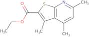 Ethyl 3,4,6-trimethylthieno[2,3-b]pyridine-2-carboxylate