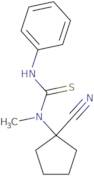 3-(1-Cyanocyclopentyl)-3-methyl-1-phenylthiourea