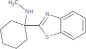 N-[1-(1,3-Benzothiazol-2-yl)cyclohexyl]-N-methylamine