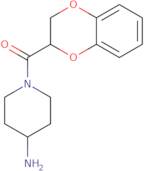 1-(2,3-Dihydro-1,4-benzodioxine-2-carbonyl)piperidin-4-amine