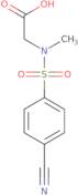 2-(N-Methyl4-cyanobenzenesulfonamido)acetic acid