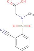 2-(N-Methyl2-cyanobenzenesulfonamido)acetic acid
