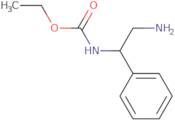 Ethyl 2-amino-1-phenylethylcarbamate