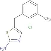 5-[(2-Chloro-3-methylphenyl)methyl]-2,3-dihydro-1,3-thiazol-2-imine