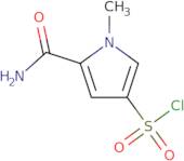 5-Carbamoyl-1-methyl-1H-pyrrole-3-sulfonyl chloride