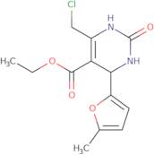 Ethyl 6-(chloromethyl)-4-(5-methylfuran-2-yl)-2-oxo-1,2,3,4-tetrahydropyrimidine-5-carboxylate