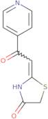 2-[2-Oxo-2-(pyridin-4-yl)ethylidene]-1,3-thiazolidin-4-one
