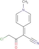 4-Chloro-2-(1-methyl-1,4-dihydropyridin-4-ylidene)-3-oxobutanenitrile