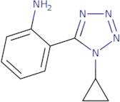 2-(1-Cyclopropyl-1H-1,2,3,4-tetrazol-5-yl)aniline