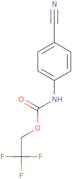 2,2,2-Trifluoroethyl N-(4-cyanophenyl)carbamate