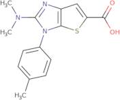 2-(Dimethylamino)-3-(4-methylphenyl)-3H-thieno[2,3-d]imidazole-5-carboxylicacid