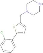 1-{[5-(2-Chlorophenyl)thiophen-2-yl]methyl}piperazine