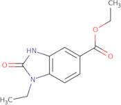 Ethyl 1-ethyl-2-oxo-2,3-dihydro-1H-1,3-benzodiazole-5-carboxylate